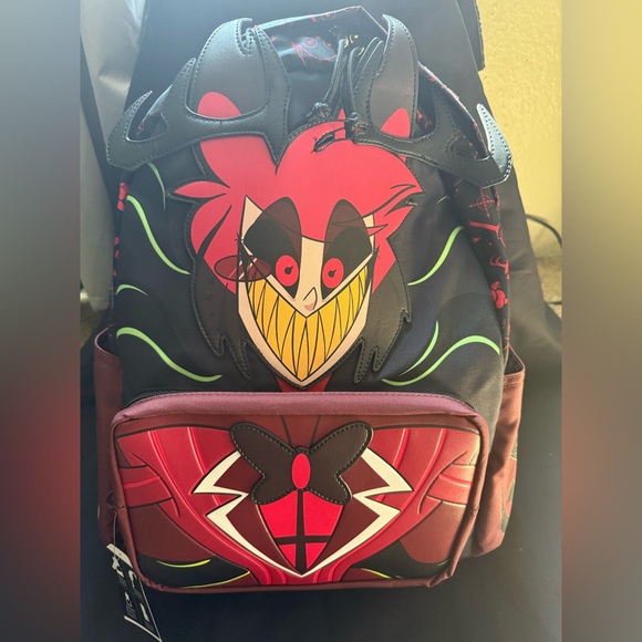 Hazbin Hotel Alastor Figural Backpack-Bioworld- NWT - Picture 1 of 13